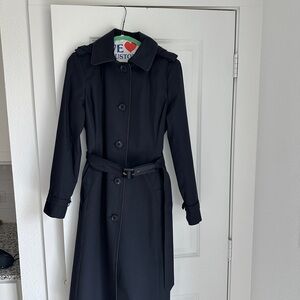 Lauren Ralph Lauren Navy Trench Coat